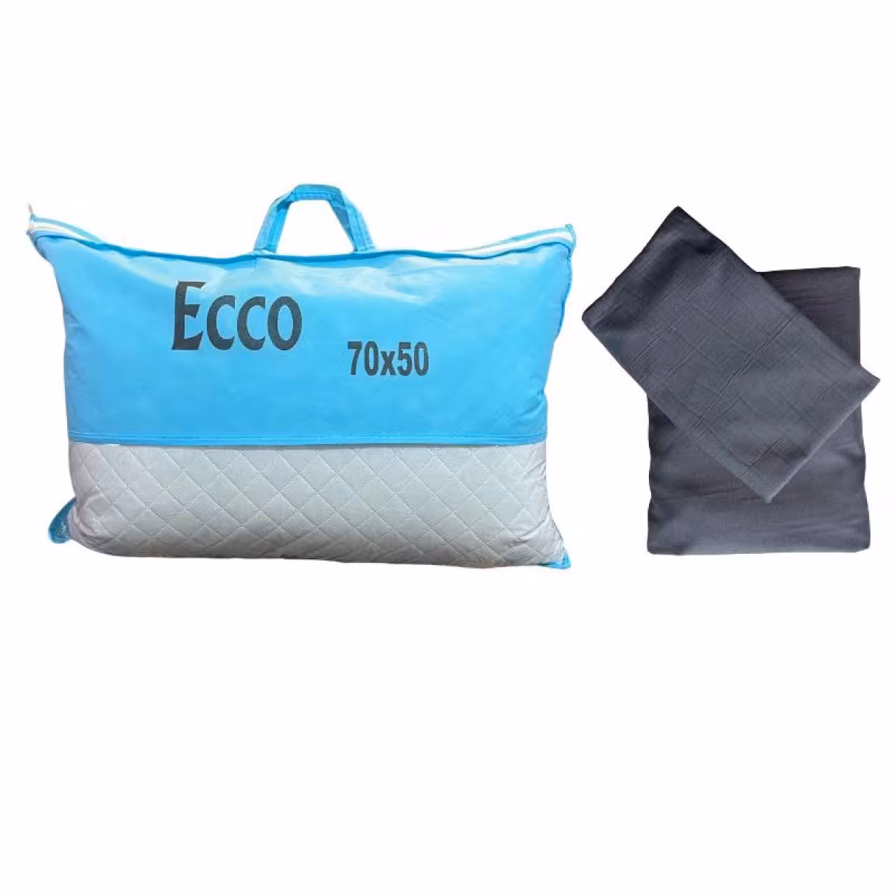 پکیج سرویس ملحفه کشدار یکنفره ترک 90*200   روبالشی   بالش الیاف توپی Cheshik