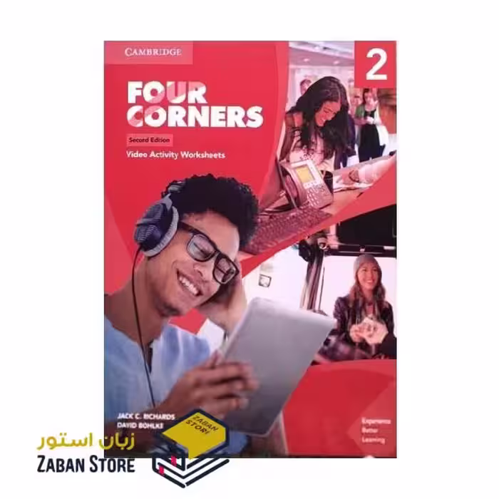 Four Corners 2 Video Activity Worksheets Second Edition کتاب فیلم فور کورنرز دو ویرایش دوم