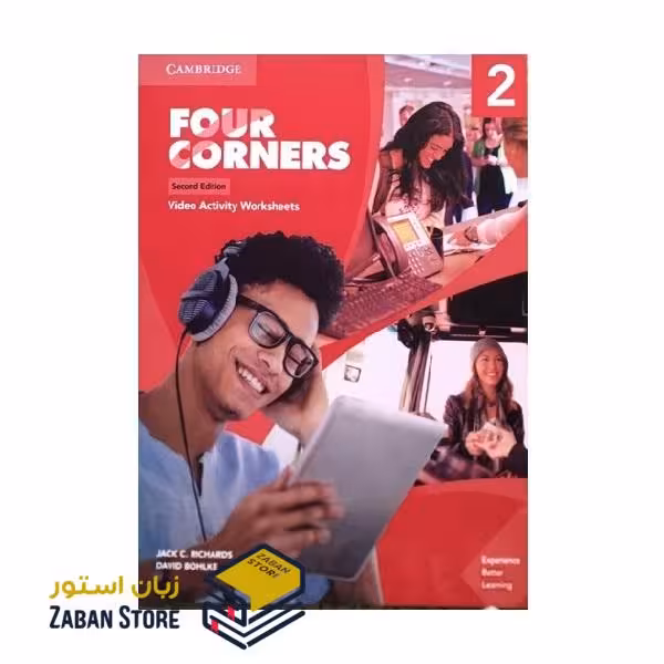 Four Corners 2 Video Activity Worksheets Second Edition کتاب فیلم فور کورنرز دو ویرایش دوم