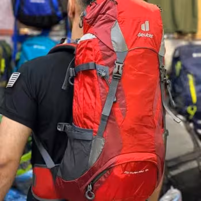 کوله پشتی حرفه ای دیوتر لیبل دار