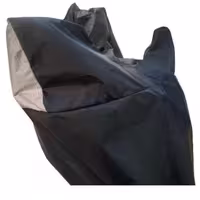 چادر موتور سیکلت شمعی ضد آب مخصوص کلیک و طرح کلیک با جای آینه رنگ مشکی کد1