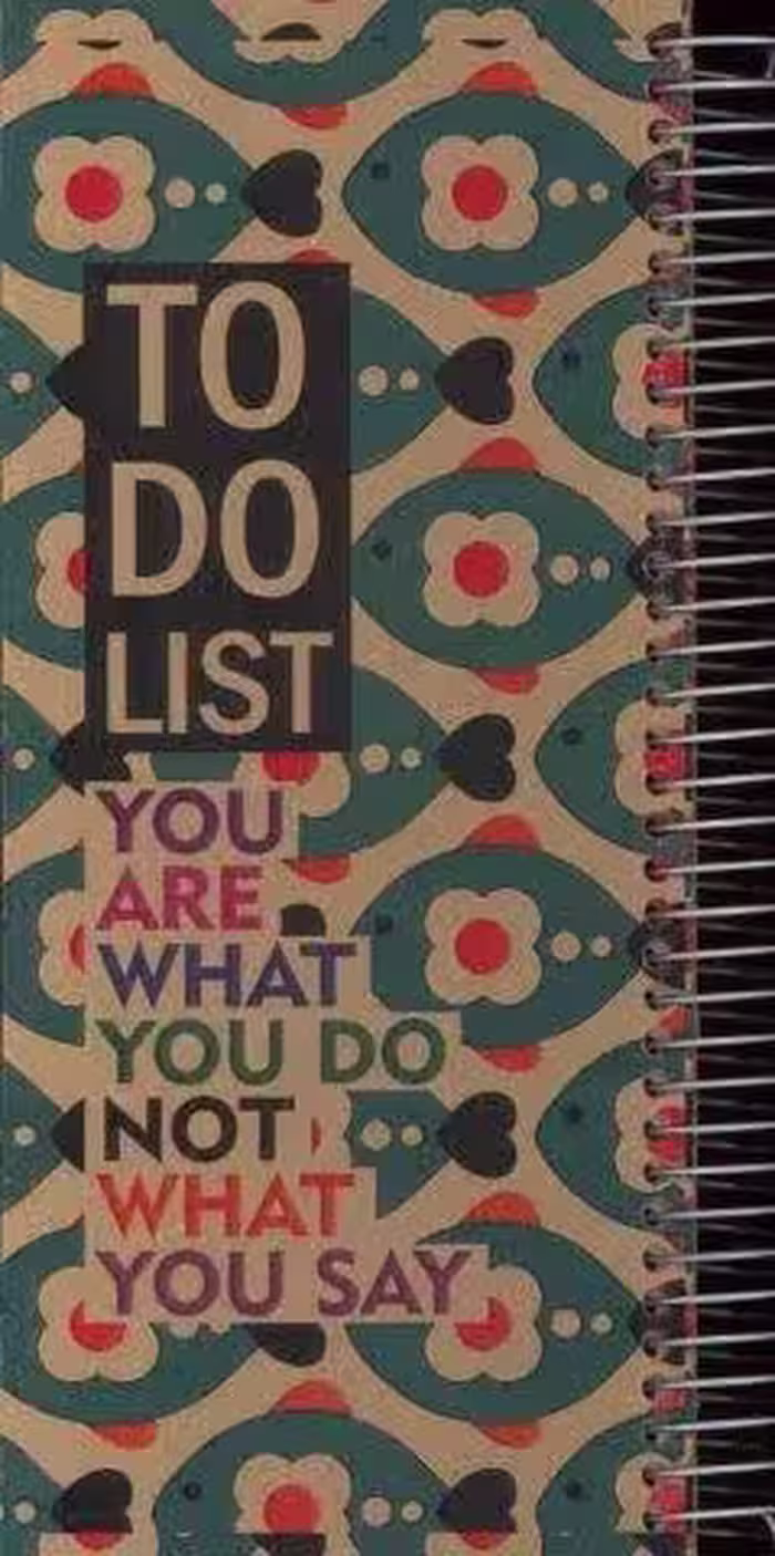 دفتر یادداشت خط دار (TO DO LIST،کد 209)،(سیمی)