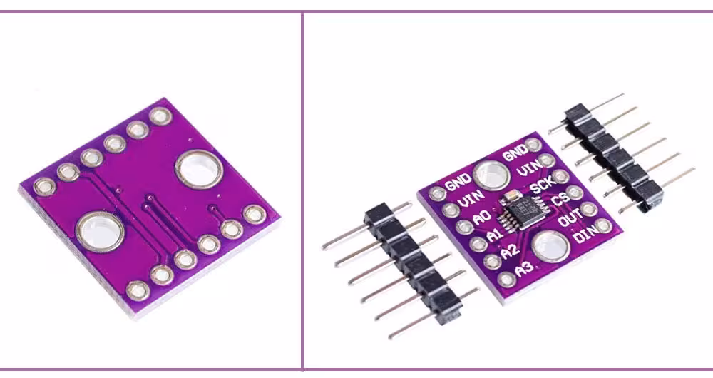 ماژول مبدل آنالوگ به دیجیتال 4کانال ADS1118