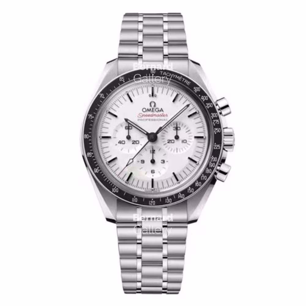 ساعت مچی مردانه امگا Omega Speedmaster Moonwatch Professional Steel &white 42mm