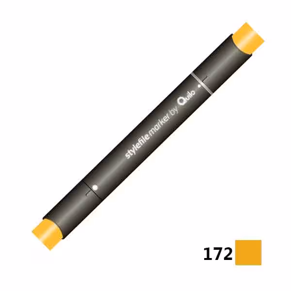 ماژیک راندو دوسر کوییلو کد 172 مدل Stylefile (رنگ marigold)