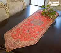 رومیزی رانر ترمه ابریشمی صفائی کد 24