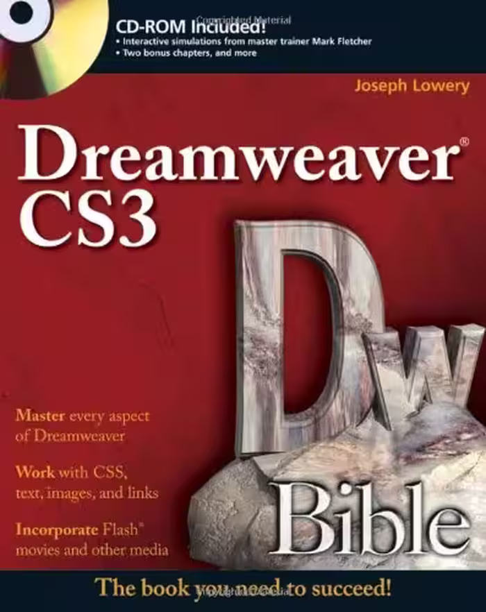 خرید و دانلود نسخه کامل کتاب Dreamweaver CS3 Bible