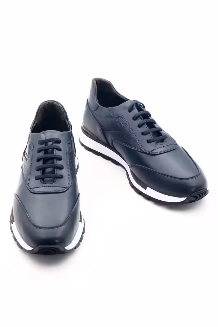 کفش روزمره مردانه کژوال از چرم طبیعی – 7041