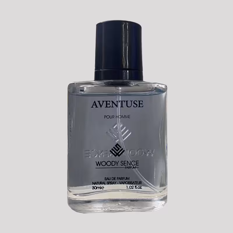 عطر ادکلن جیبی وودی سنس مدل Aventuse حجم 30 میلی لیتر