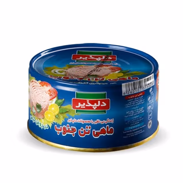 کنسرو تن ماهی در روغن دلپذیر 180 گرمی