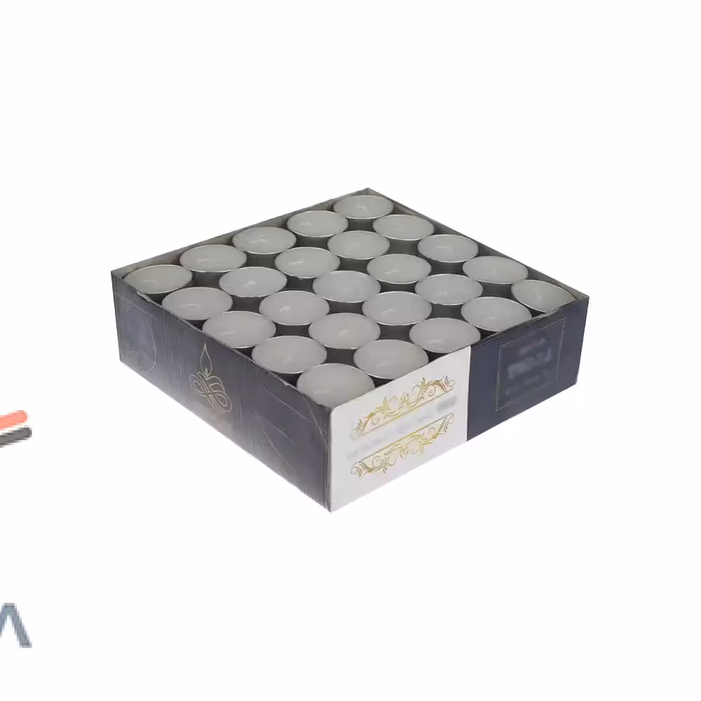 شمع وارمر سفید 100 عددی