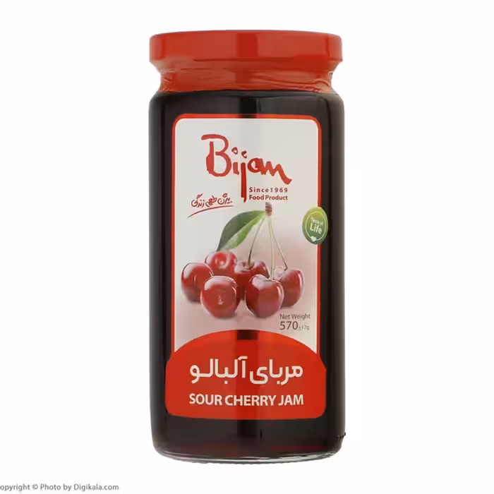 مربا آلبالو بیژن 570 گرمی