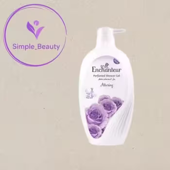 ژل حمام انچانتر الورینگ Enchanteur Alluring حجم 550 میلی لیتر