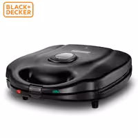 ساندویچ ساز بلک اند کر TS4130-B5 مشکی 1400 وات