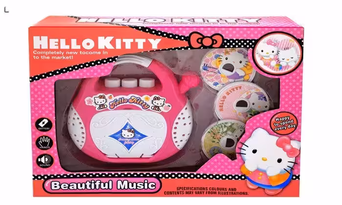 رادیو ضبط هلو کیتی موزیکال HELLO KITTY