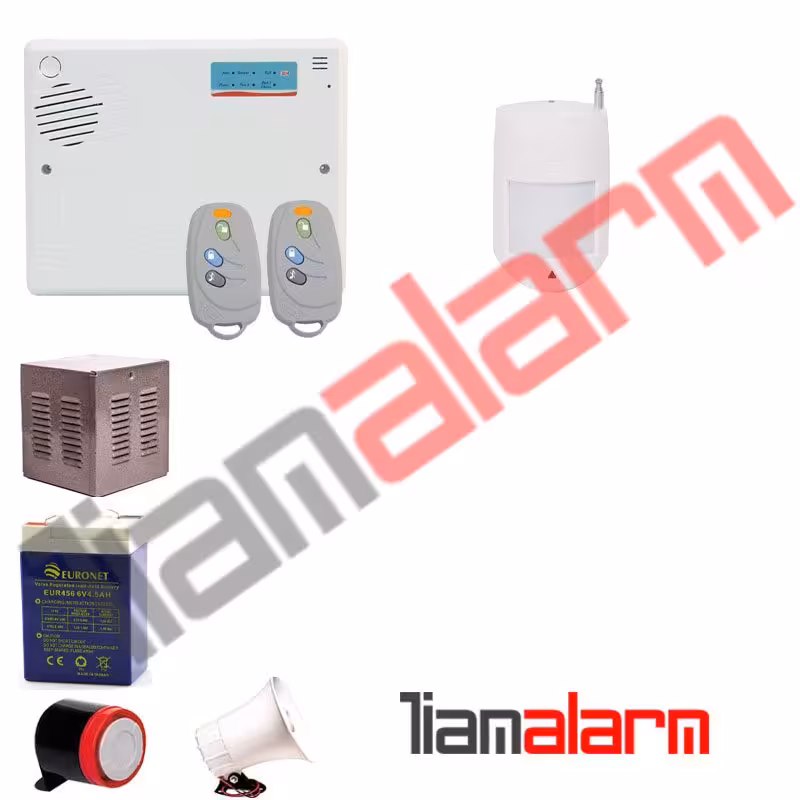 پکیج دزدگیر اماکن بیسیم مدل سایلکس تلفنیPD14H71