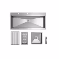 سینک کن استیل توکار مدل BCN 104