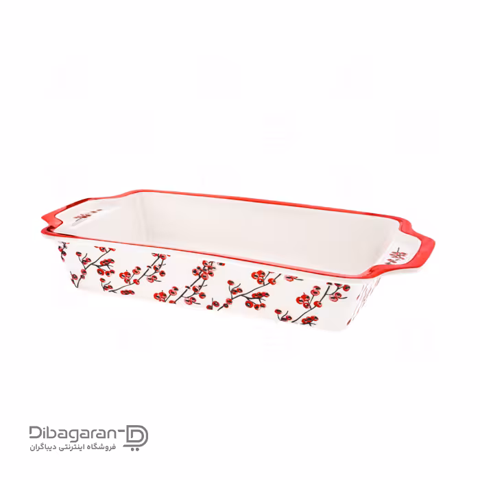 تابه سرو مستطیل ریور طرح شکوفه کد 8170C