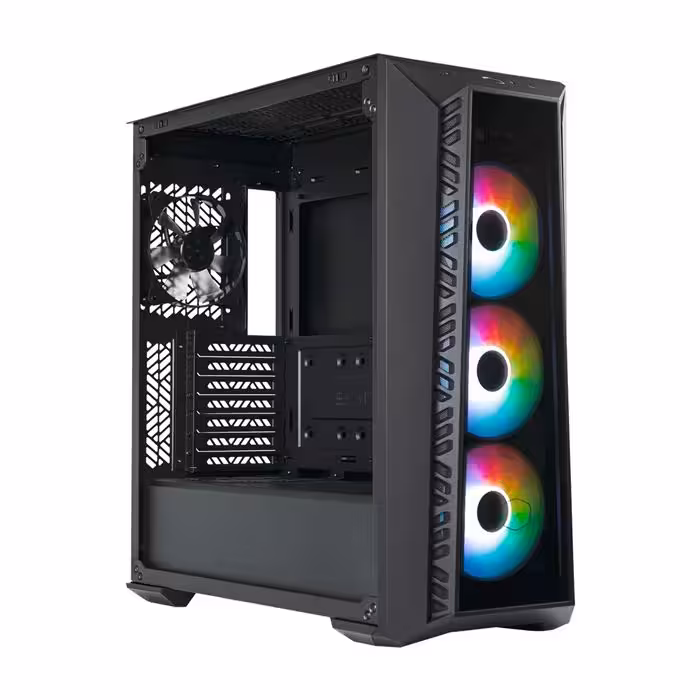 کیس کولرمستر مدل Case MASTER BOX 520 Glass Black
