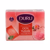 صابون دورو مدل Çiçek Tazeliği با رایحه گل های بهاری بسته 4 عددی