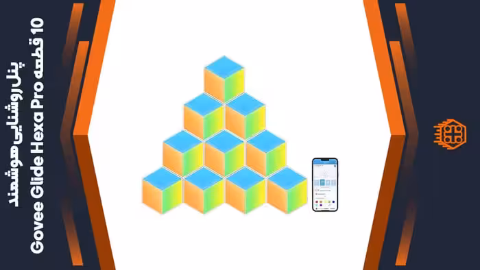 پنل روشنایی هوشمند 10 قطعه Govee Glide Hexa Pro