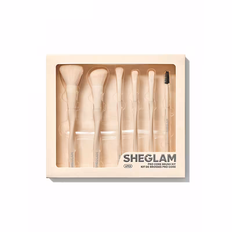 خرید + قیمت | ست براش 6تایی آرایشی شیگلم مدل Pro Core Brush Kit