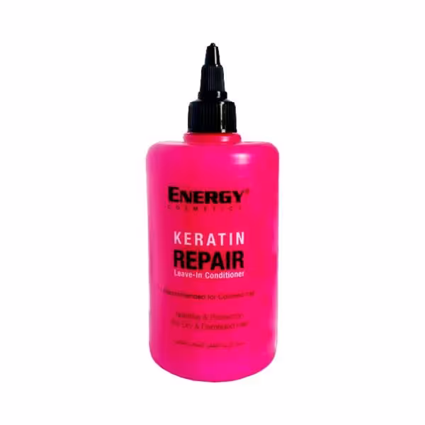 کرم مو انرژی Energy مدل Keratin Repair صورتی حجم 300 میلی لیتر