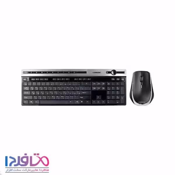 کیبورد و ماوس بی سیم گرین مدل GKM-505W