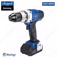 دریل پیچ گوشتی شارژی 20 ولت شپخ (بدون باتری و شارژر) مدل 5909222903 - CDD45-20ProS