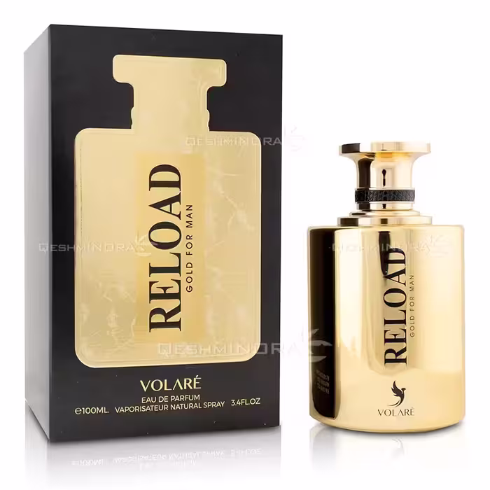 ادوپرفیوم ریلود گولد فور من ولار Reload Gold For Man Volare