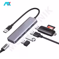 هاب 4 پورت USB3.0 با سری USB3.0 یوگرین مدل CM219- 50985