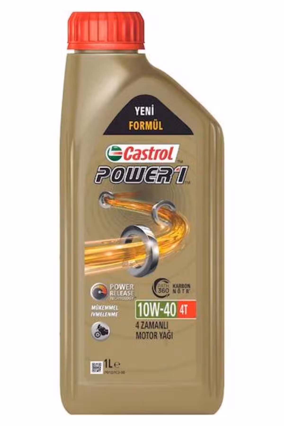 روغن و مکمل موتور HONDA NC750 10W 40 4T POWER 1 سیکلت کاسترول اورجینال Castrol
