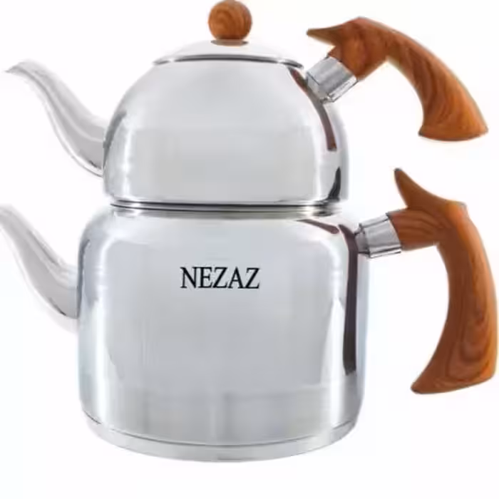 کتری و قوری 2/5 لیتر برند نزاز NEZAZ مدل 2307