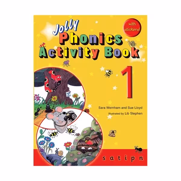 Jolly Phonics Activity Book 1 جولی فونیکس اکتیویتی بوک یک