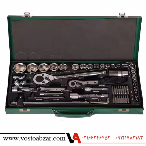 جعبه بکس 55 پارچه 6 پر هنس مدل 9655M