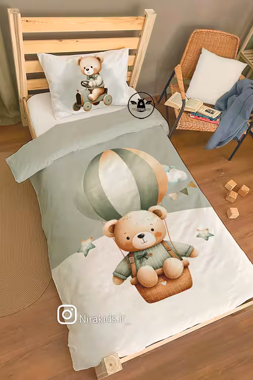 ست خواب نوجوان طرح تدی بالن سوار