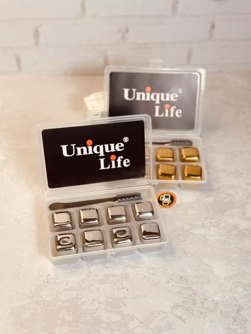 یخ استیل 8 عددی فلزی یونیک لایف کد 8304