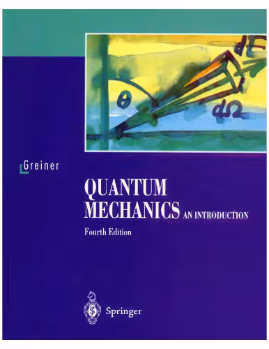 خرید و دانلود نسخه کامل کتاب Quantum Mechanics An Introduction