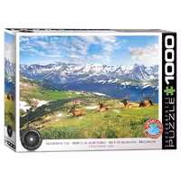 پازل 1000 تکه یوروگرافیکس Eurographics طرح الک ماونتن (وایومینگ)