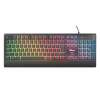 کیبورد گیمینگ تراست Trust Ziva Gaming LED | فروشگاه گیمینگ تکاف