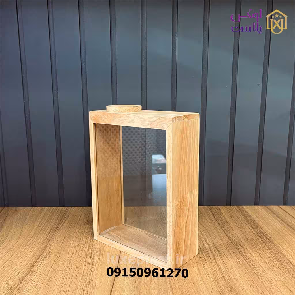 بانکه حبوبات چوب و شیشه 1622