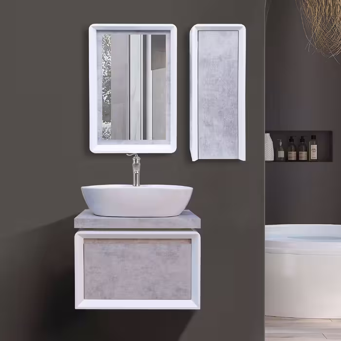 روشویی کابینتی تولیدی حبیبی سایز 40*60 کد RO-008