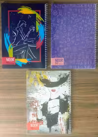 دفتر مشق 50 برگ نور بسته 3 عددی