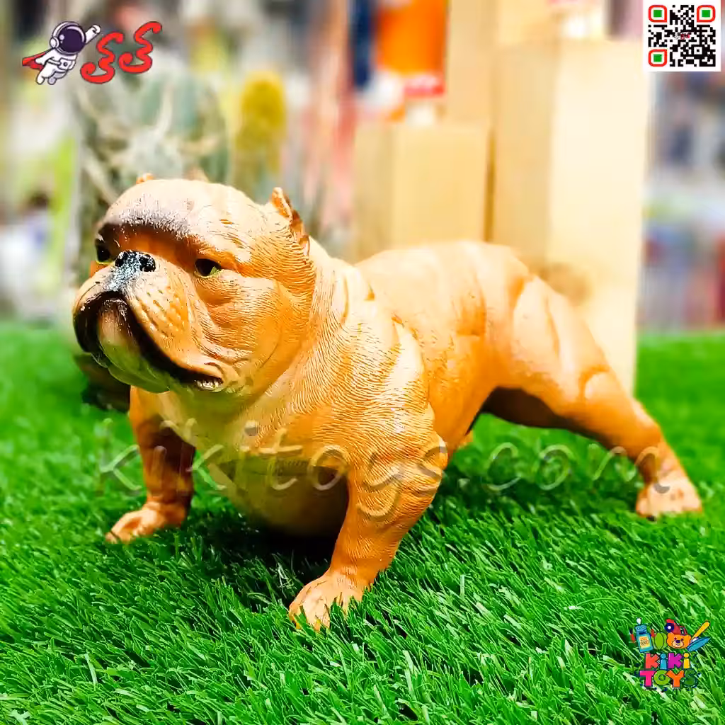 فیگور حیوانات ماکت سگ بولداگ اسباب بازی Bulldog Dog 1193
