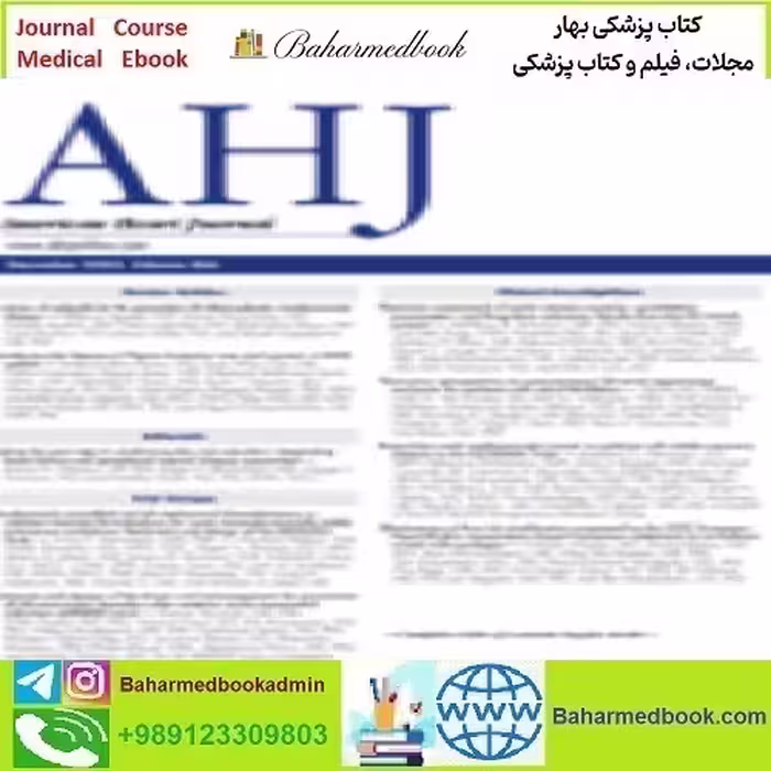 American Heart Journal Volume 255 to 266 2023 TRUE PDF
