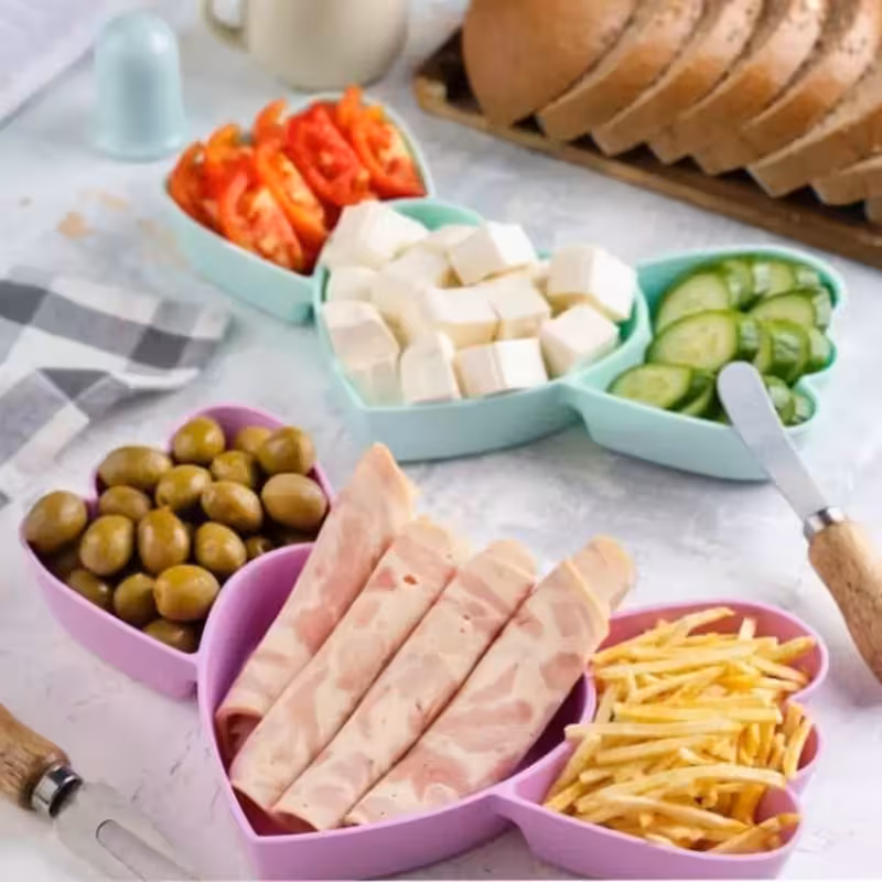 اردو خوری مدل بال فرشته مخصوص سرو تنقلات آجیل و دسر ومیوه