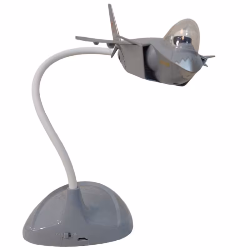 چراغ مطالعه مدل لمسی طرح هواپیما | کالا مکس