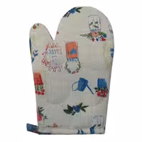 آیدی دستکش طرح گلدان و دوچرخه