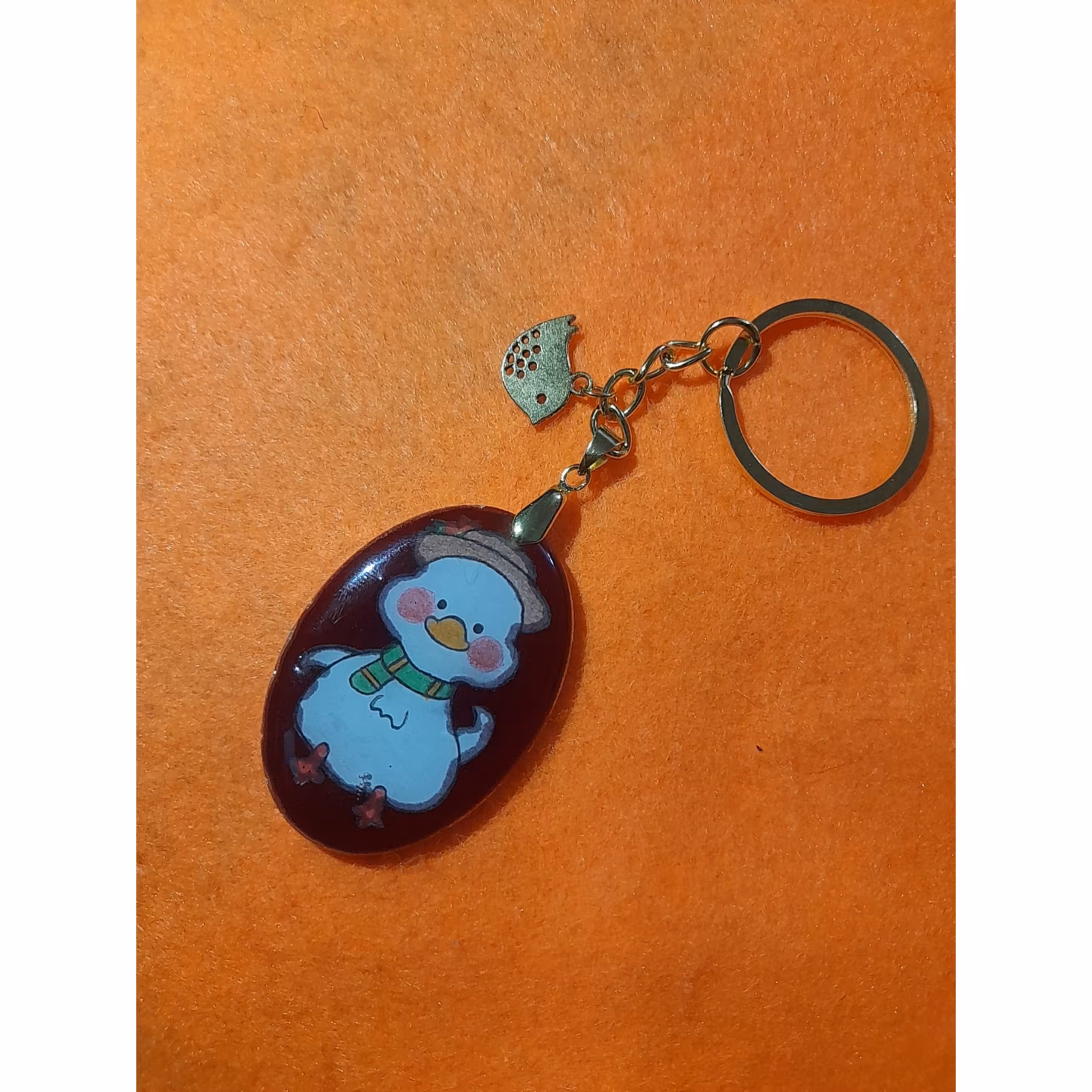 جاکلیدی عروسکی اردک جذاب و گوگولی رزینی