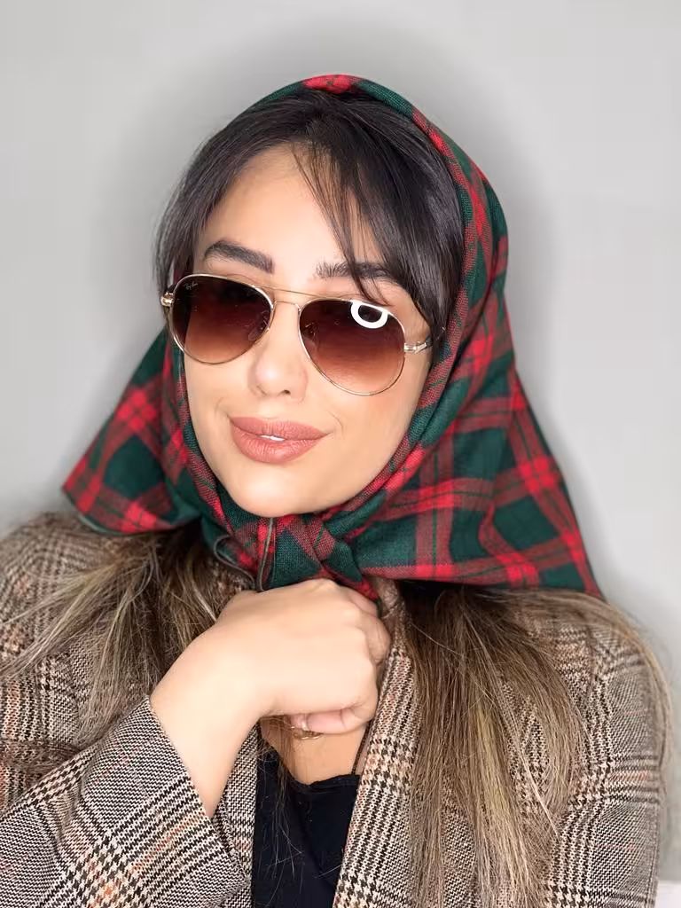 عینک دودی مدل خلبانی قهوه ای ری بن زنانه اورجینال